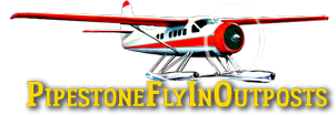 Pipestone Fly-In Outposts Logo