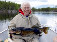 Walleye fishing in Ontario, Canada