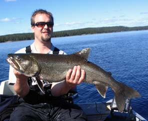 Pete Thul 35 trout sr 05 Lake Trout fishing in Canada