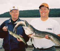 Canada trophy pike fishing