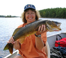 Canada trophy walleye fishing